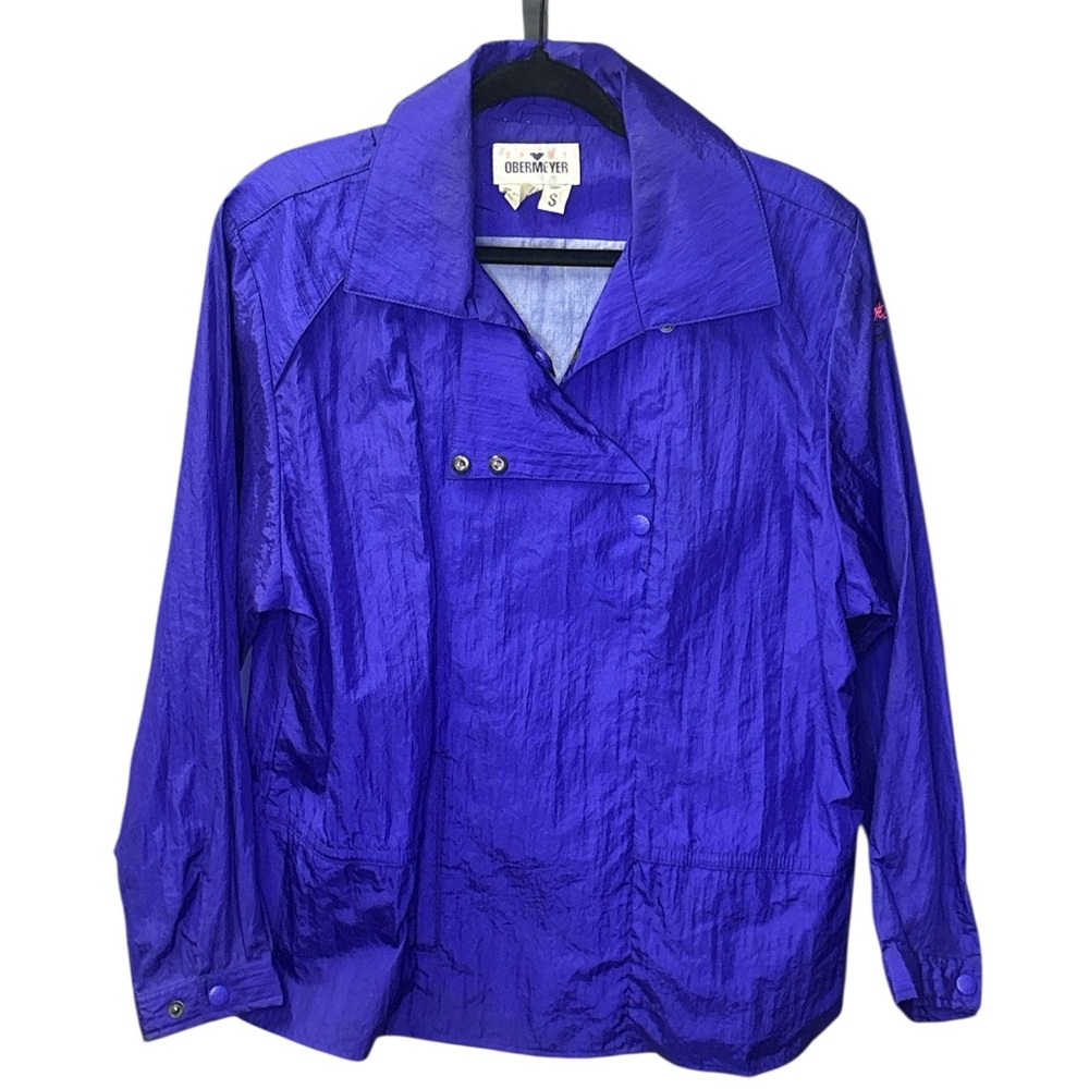 💜 Vintage Obermeyer Sport Purple Anorak Jacket | Women’s Small | 80s–90s‎ 💜